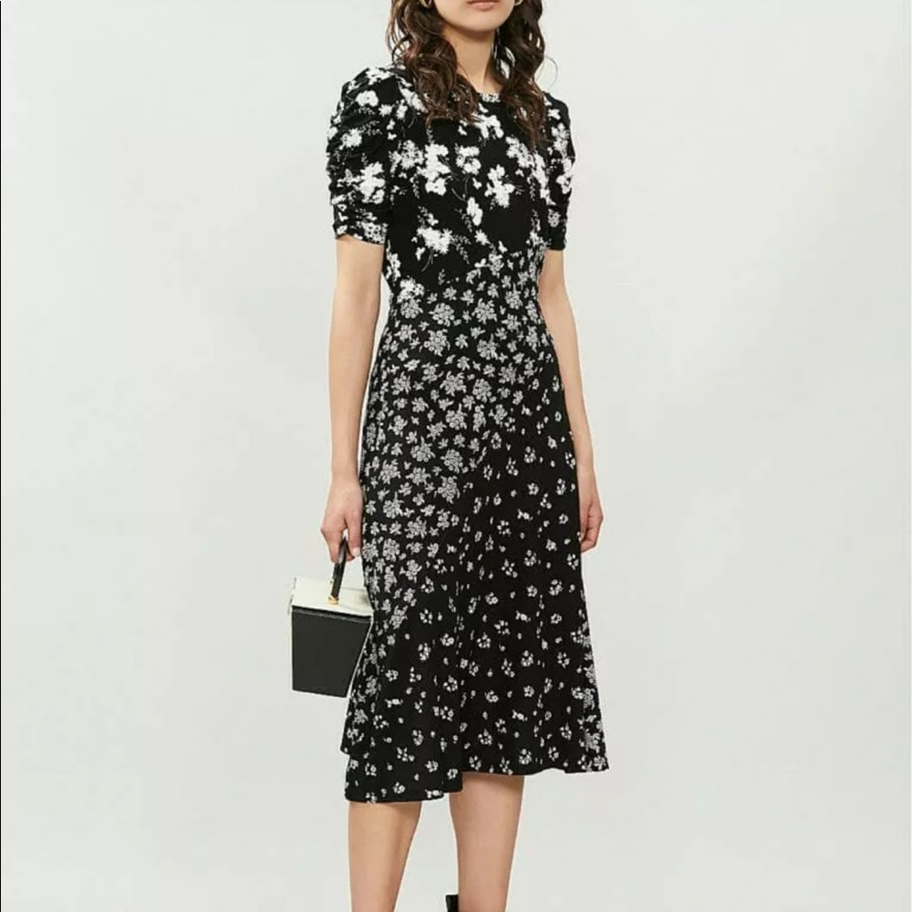 Michael Kors 3D Floral Sequined Dress